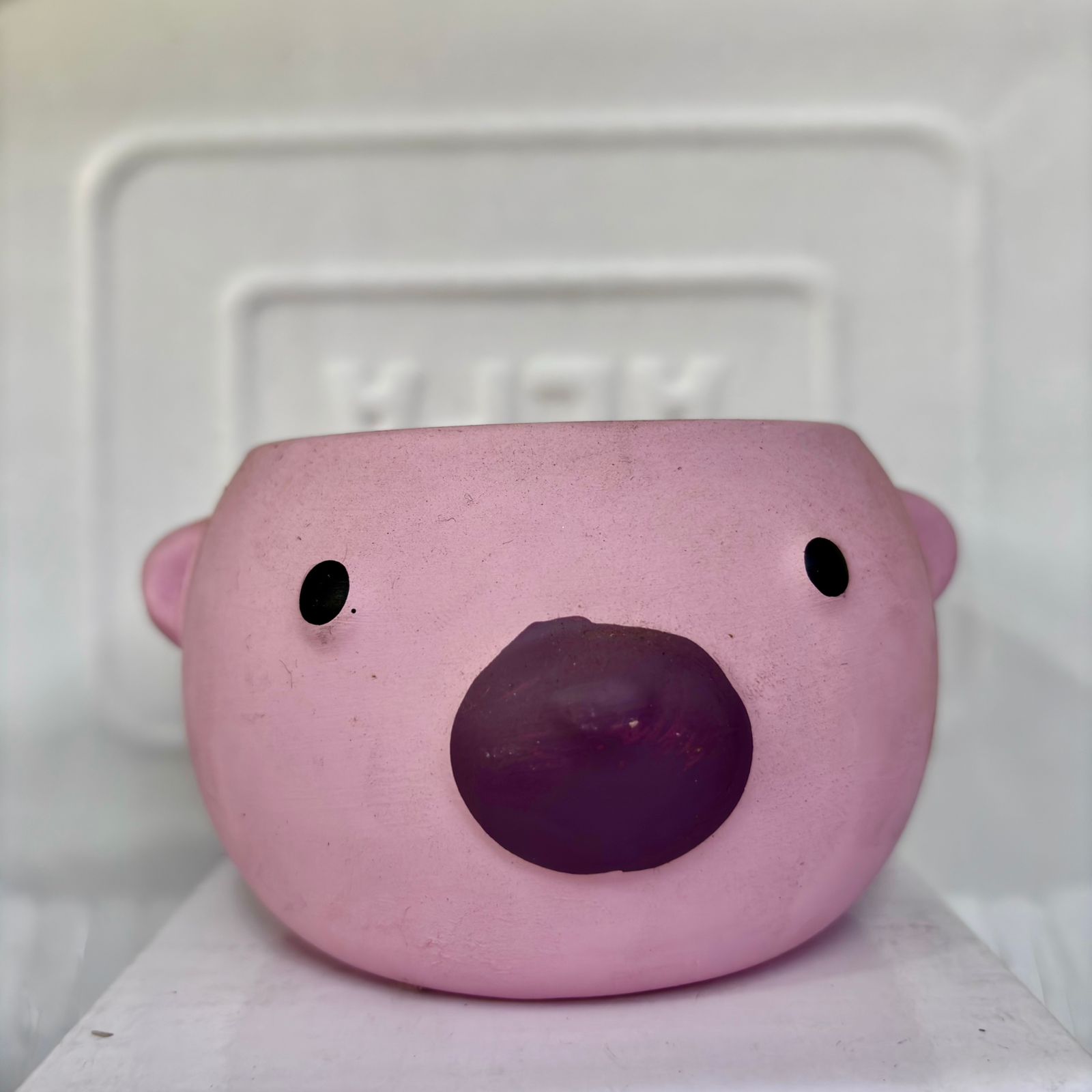 Animal faced Mini Ceramic Pot