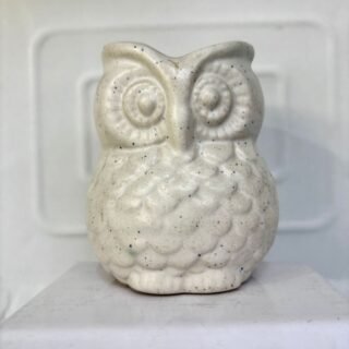 Owl Shaped Ceramic Pot – Elegant Home & Office Decor